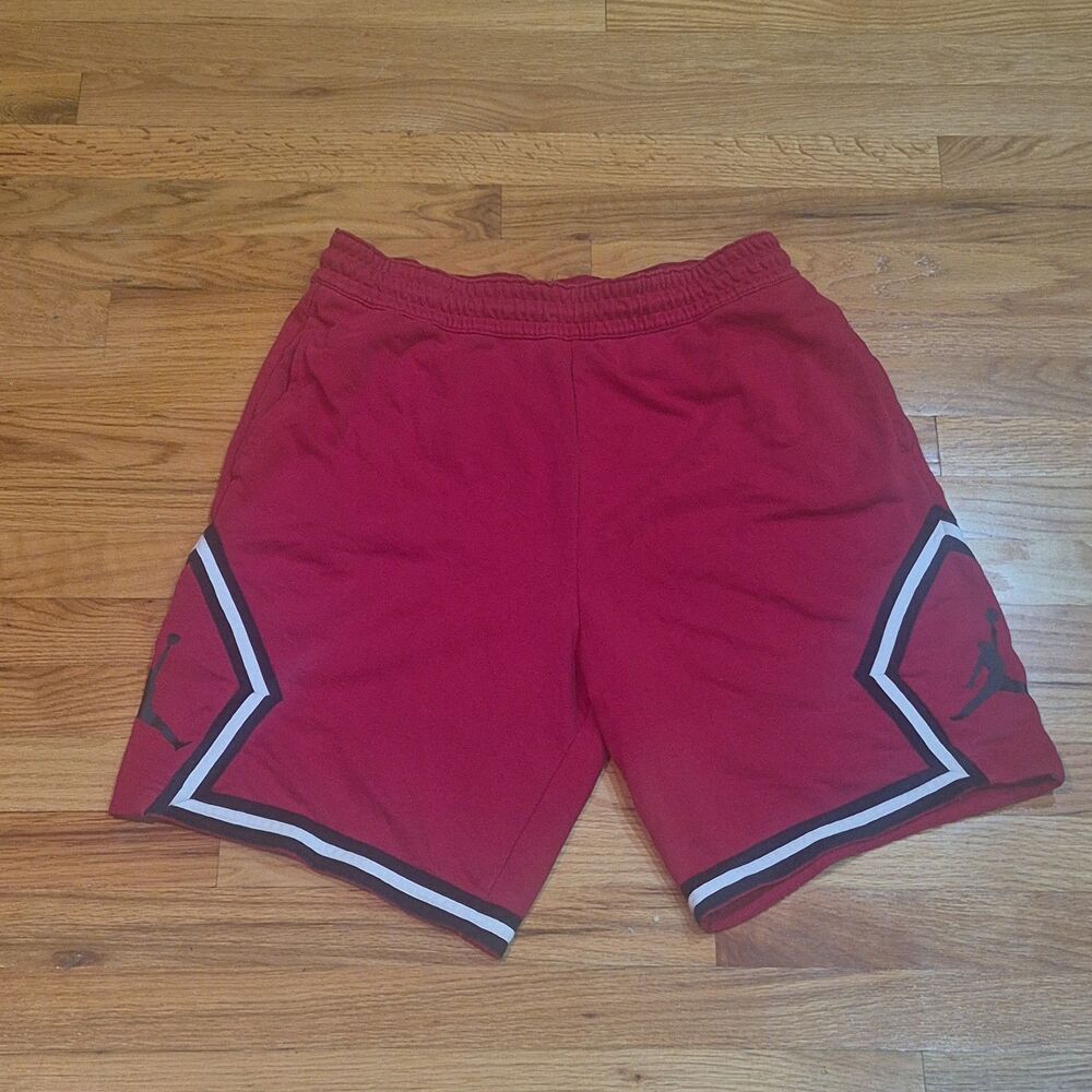 Nike Jordan Jumpman Fleece Diamond Shorts University Red Men's XL